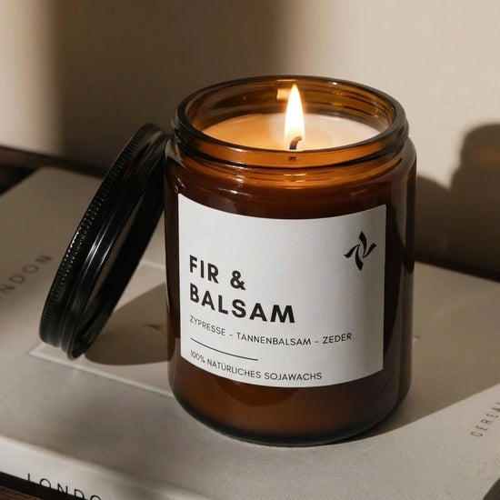 FIR & BALSAM | Duftkerze FIR & BALSAM im Glas aus Sojawachs | seven.Lights