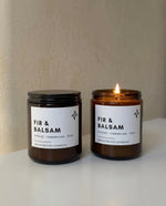 FIR & BALSAM | Duftkerze FIR & BALSAM im Glas aus Sojawachs | seven.Lights
