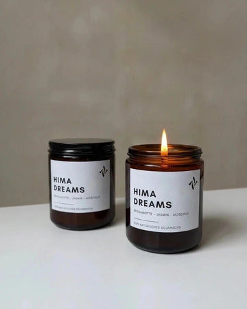 HIMA DREAMS | HIMA DREAMS Duftkerze im Glas | seven.Lights